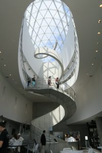 Staircase inside Dali Museum