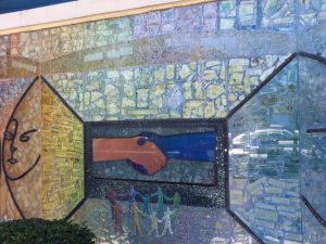 Harvey Milk School mosaics.