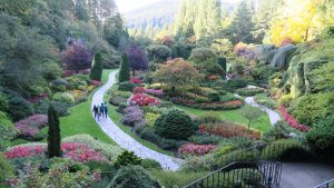 Sunken Garden, Butchart Gardens. 