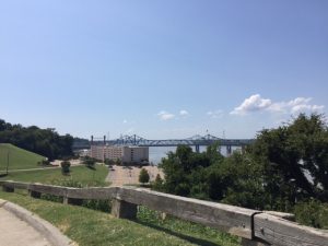 Mississippi River Bridge at Vicksburg.