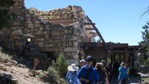 Hermit's Rest at the end of the west rim trail. 