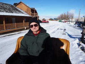 Buggy ride in the snow - _thanks to a Michel for the photo! 