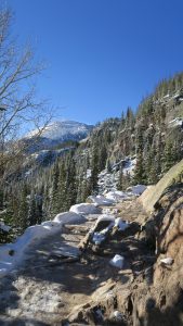 Trail to Dream Lake.