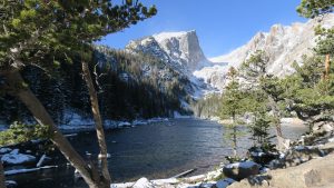 Dream Lake, elevation 9,775 feet.