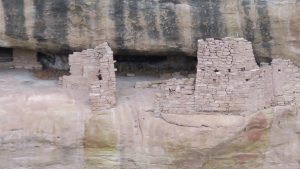 Oak House. Notice the steps carved into the rock.