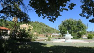 Mineral Fountain At Baker Hotel, Adjacent to Pool.